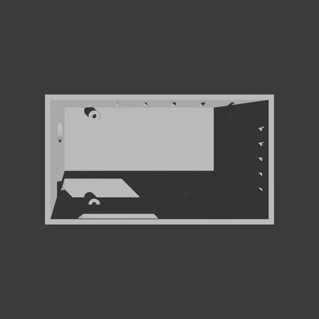 Mega+L298P Case Top