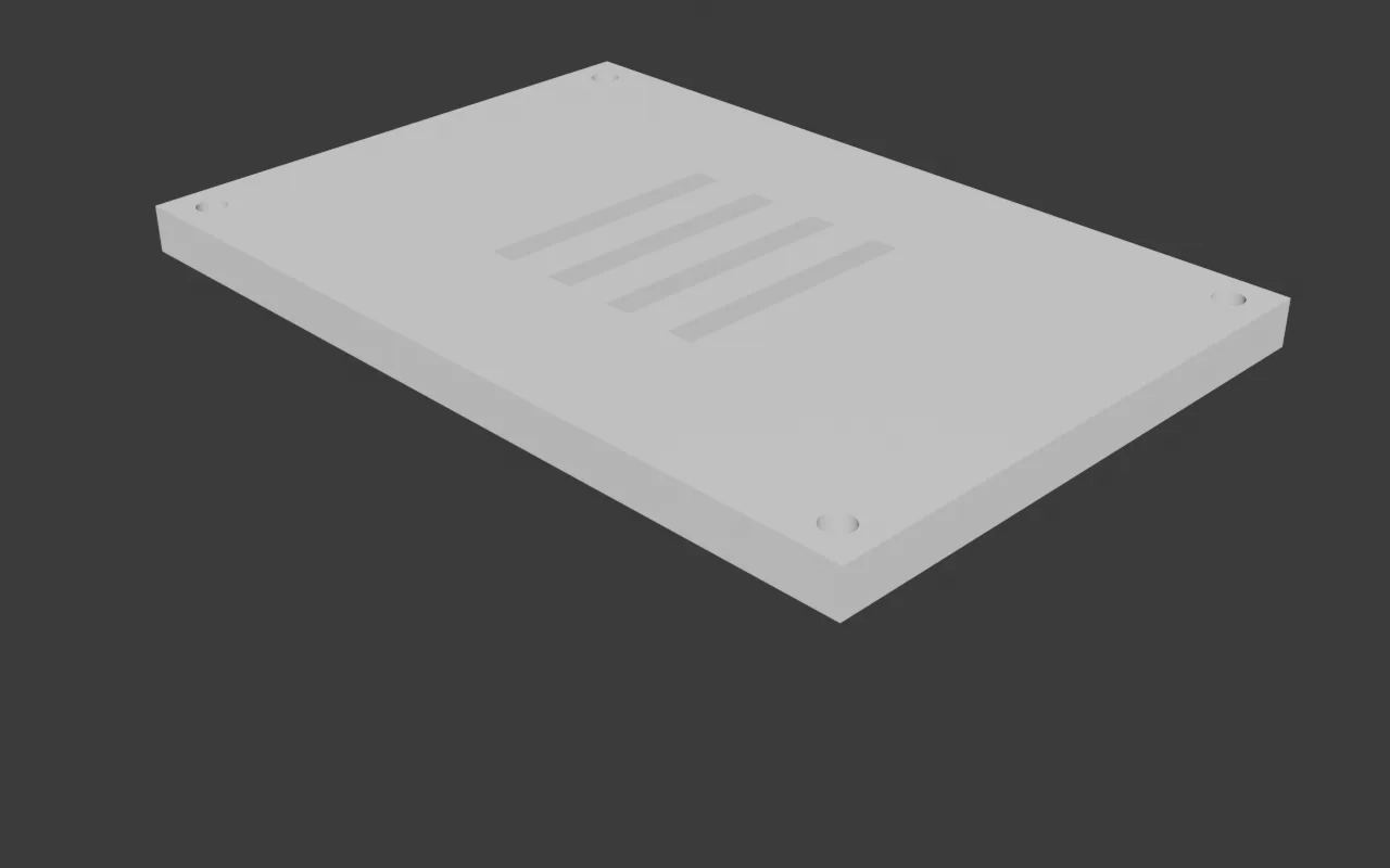 Pi 4B Lid Perspective