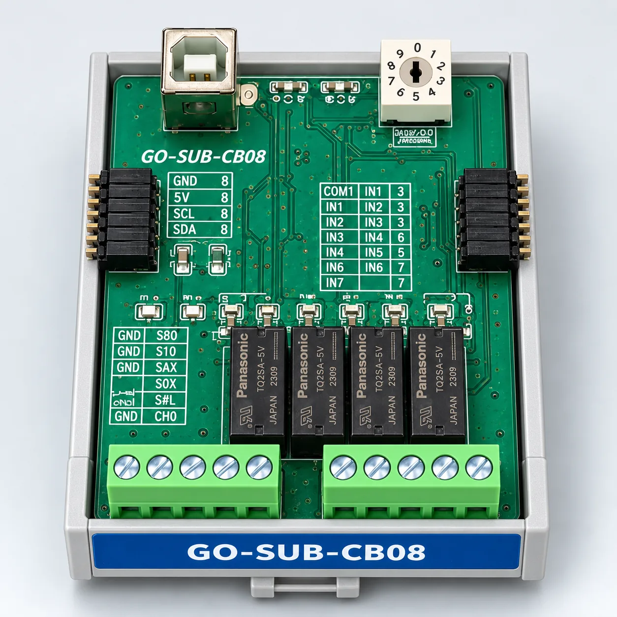 The same module without its cover
