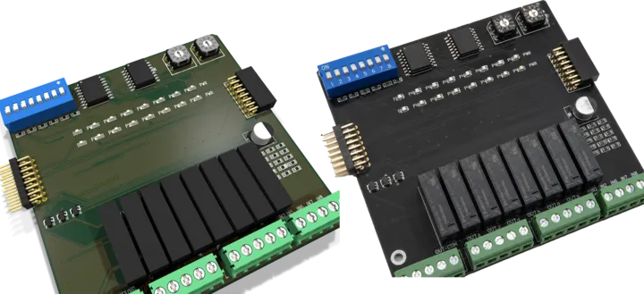 KiCad component placement screen
