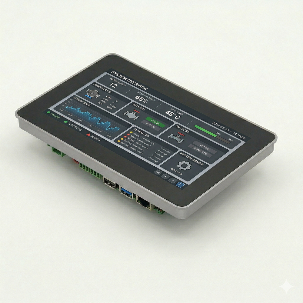 Senvas SV070 HMI running